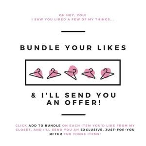 BUNDLE AND SAVE!!